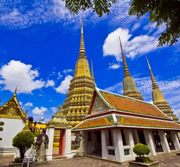 Pagoda en Wat pho en Bangkok — Foto de Stock