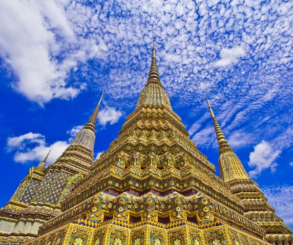 Pagoden i Wat pho i Bangkok — Stockfoto