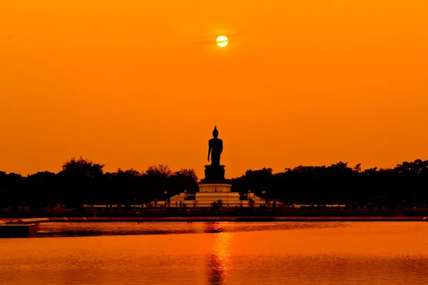 Estátua de buddha na Tailândia — Fotografia de Stock