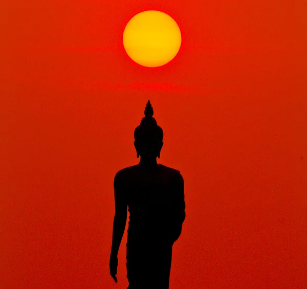 Tayland 'da Buda heykeli — Stok fotoğraf