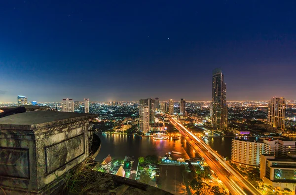 Stadsgezicht van bangkok stad — Stockfoto