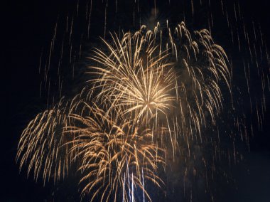 renkli güzel havai fişek