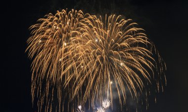 renkli güzel havai fişek