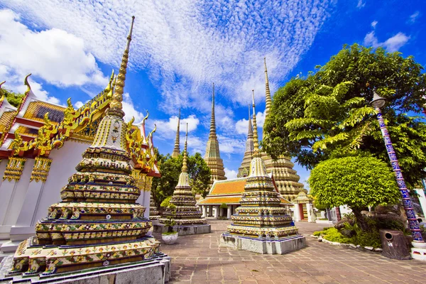 Pagode in Wat pho in Bangkok — Stockfoto
