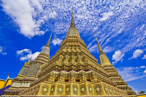 Pagoda v Wat pho v Bangkoku — Stock fotografie