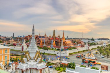 Bangkok şehir Emerald Buda Tapınağı 