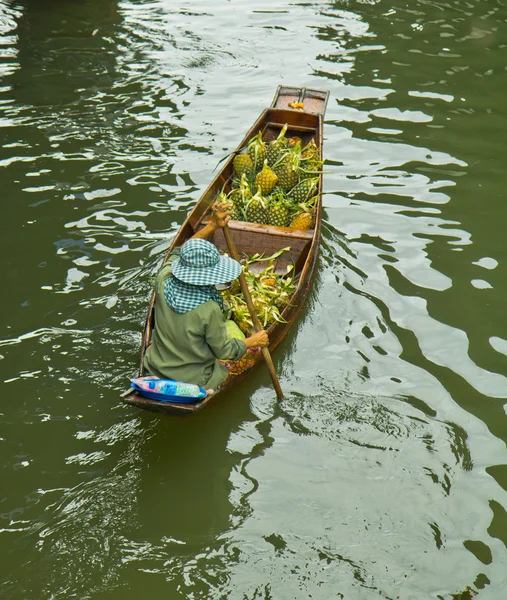 Damnoen Saduak Floating Market — Stock Photo, Image