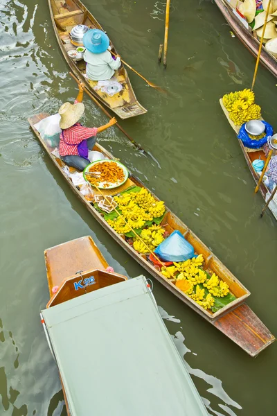 Marché flottant de Damnoen Saduak — Photo