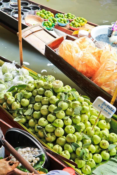 Damnoen Saduak schwimmender Markt — Stockfoto