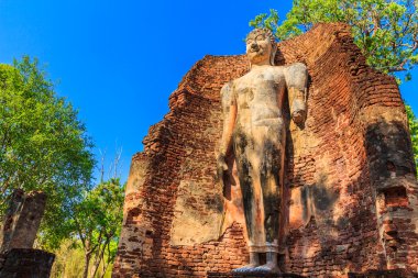 Antik kentin tarihi kent merkezine ve eski Tapınağı eski Buda