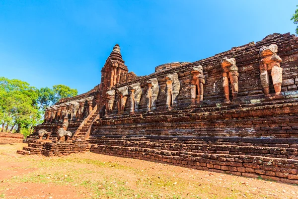 Altstadt und alter Tempel alter Buddha — Stockfoto