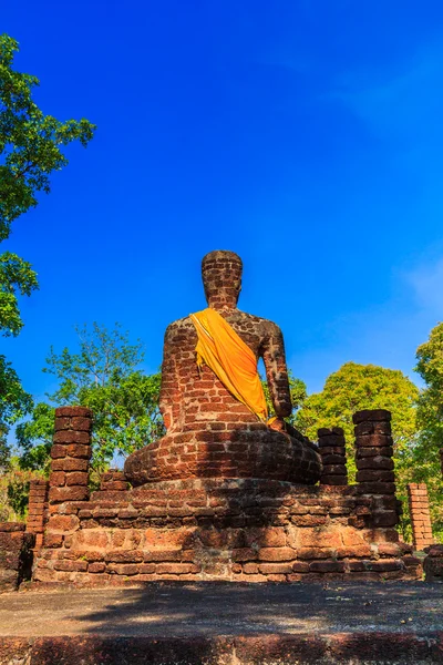 Antika staden gamla stan och gamla templet gammal buddha — Stockfoto