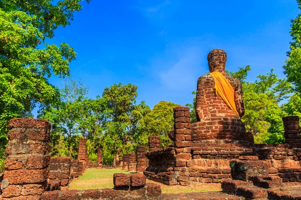 Ancient City Old town and Old Temple Old Buddha — Stock Photo, Image