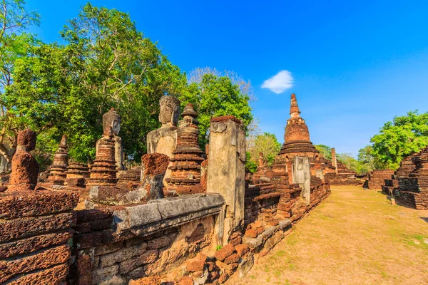 Altstadt und alter Tempel alter Buddha — Stockfoto