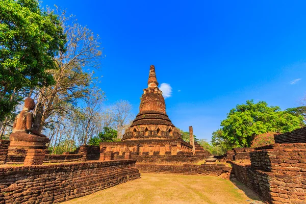 Altstadt und alter Tempel alter Buddha — Stockfoto