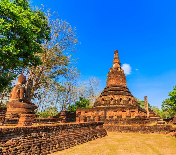 Altstadt und alter Tempel alter Buddha — Stockfoto