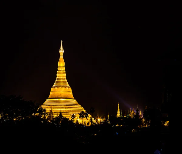 Παγόδα στη Γιανγκόν, στη γιανμάρ. — Φωτογραφία Αρχείου