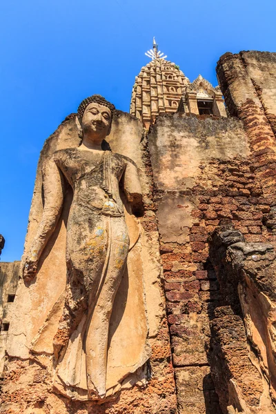 Si Satchanalai Historical Park in old town — Stock Photo, Image