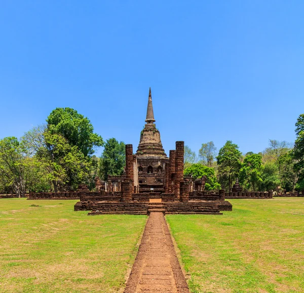 Si satchanalai historický park ve starém městě — Stock fotografie