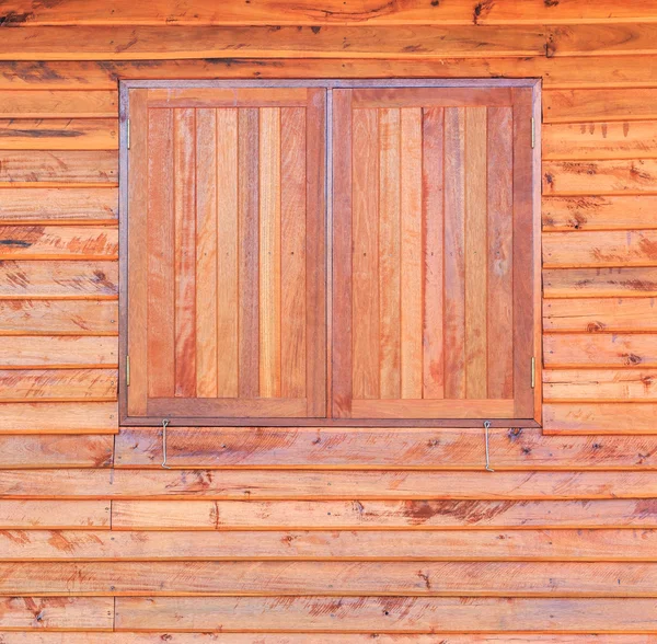 Fenêtre en bois — Photo
