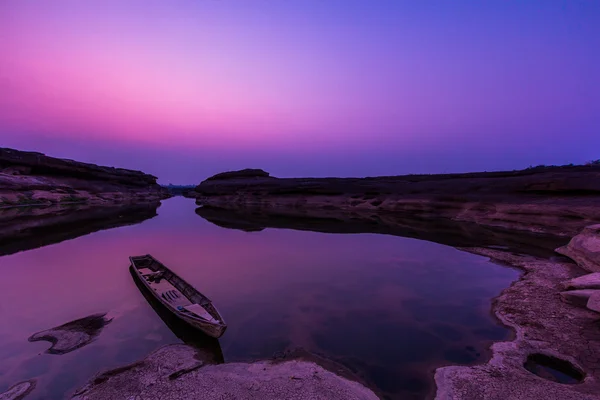 Vista sul paesaggio al tramonto natura — Foto Stock