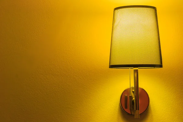 Vintage muur lamp — Stockfoto