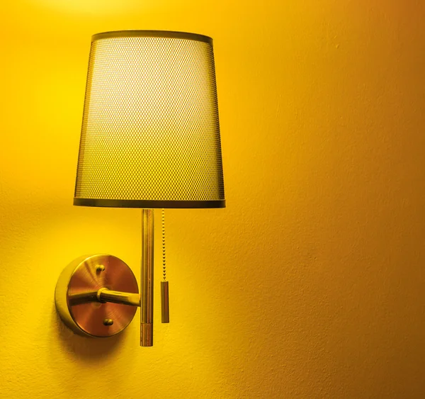 Vintage muur lamp — Stockfoto