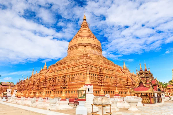 Shwe zi gon pagoda Selami Tapınağı — Stok fotoğraf