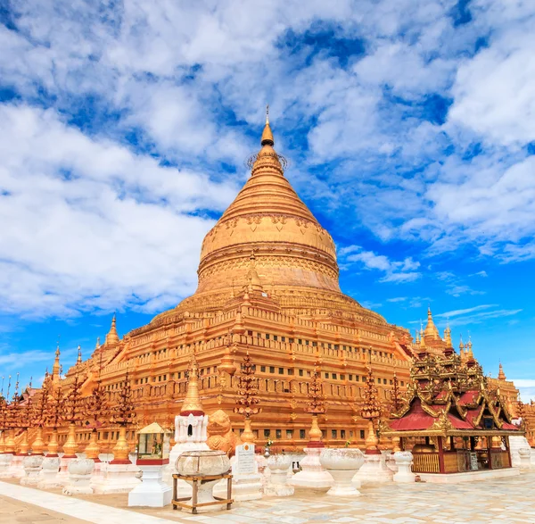 Shwe zi gon pagode Paya tempel — Stockfoto