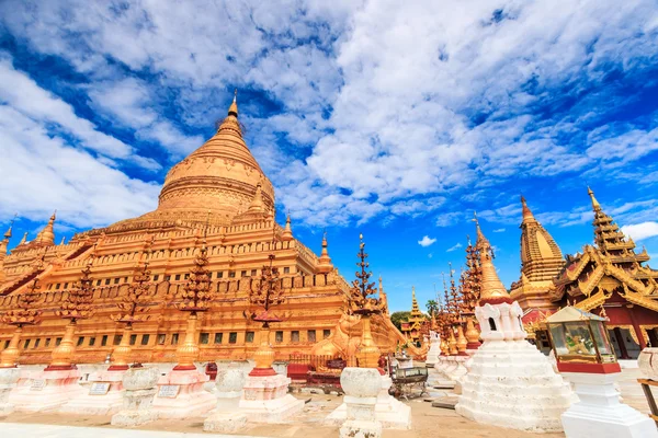 Shwe zi gon Pagode Paya-Tempel — Stockfoto