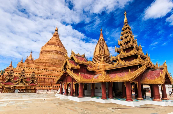 Shwe zi gon pagoda Tempio Paya — Foto Stock