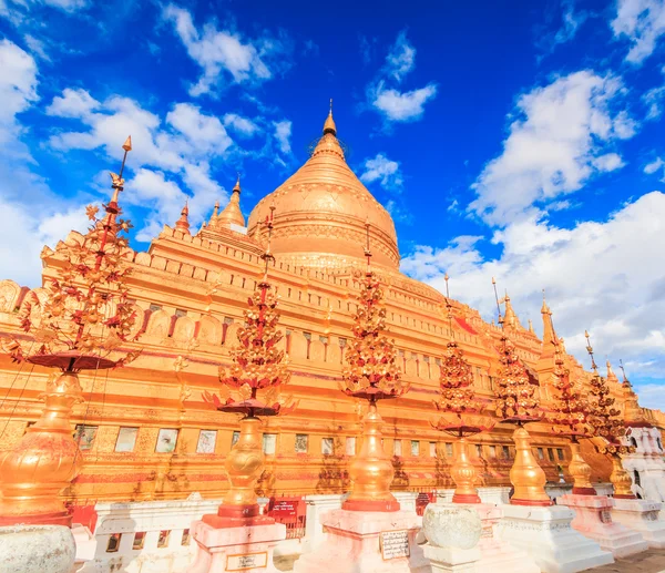 Shwe zi gon pagoda Selami Tapınağı — Stok fotoğraf