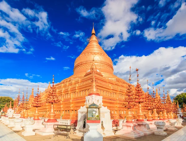 Gon pagoda Shwe zi Paya chrám — Stock fotografie