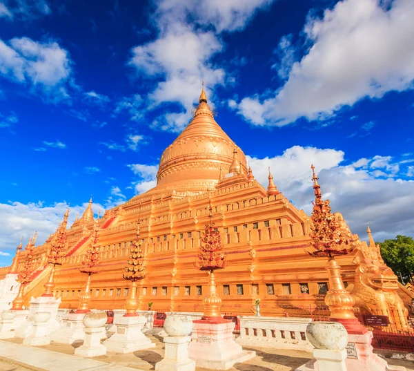 Shwe zi gon pagoda Selami Tapınağı — Stok fotoğraf