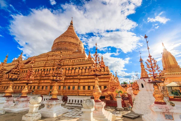 Shwe zi gon pagode Templo Paya — Fotografia de Stock