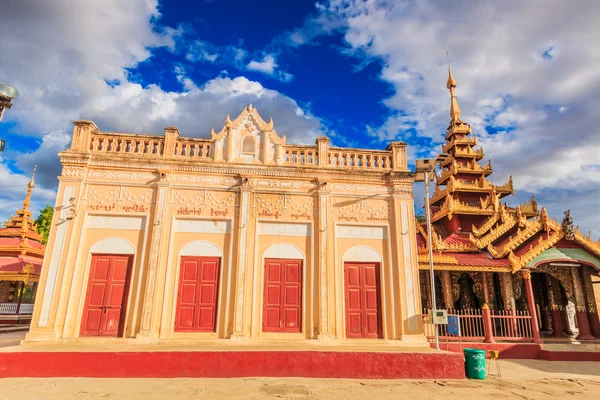 Pagoda Shwe zi gon Paya świątyni — Zdjęcie stockowe