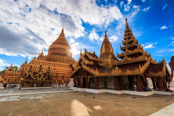 Shwe zi gon pagoda Tempio Paya — Foto Stock