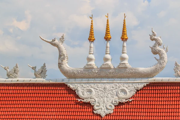 Tetto tempio Thailandia — Foto Stock