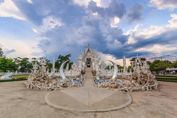 Wat Rong Khun di Chiangrai — Foto Stock