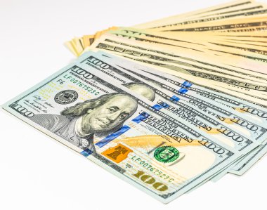 arka plan olarak dolar kazık