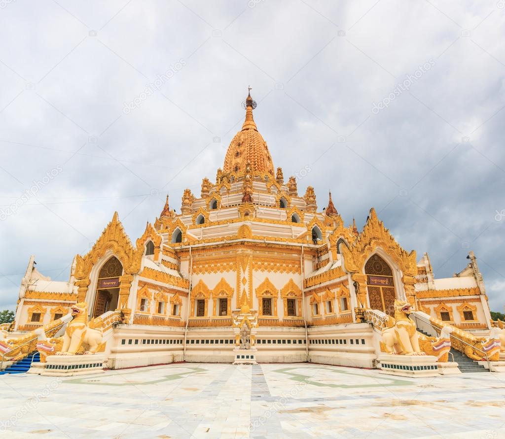 Temple Swedaw Myat in Yangon, Myanmar (Burma)