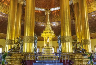 Swedaw Orhan Tapınağı Yangon, Myanmar (Burma)