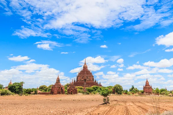 Bagan staré starověký chrám — Stock fotografie