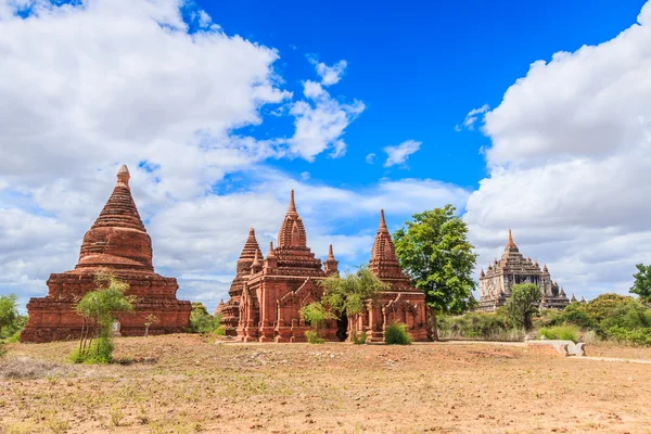 A nézet Bagan régi ősi templomban — Stock Fotó