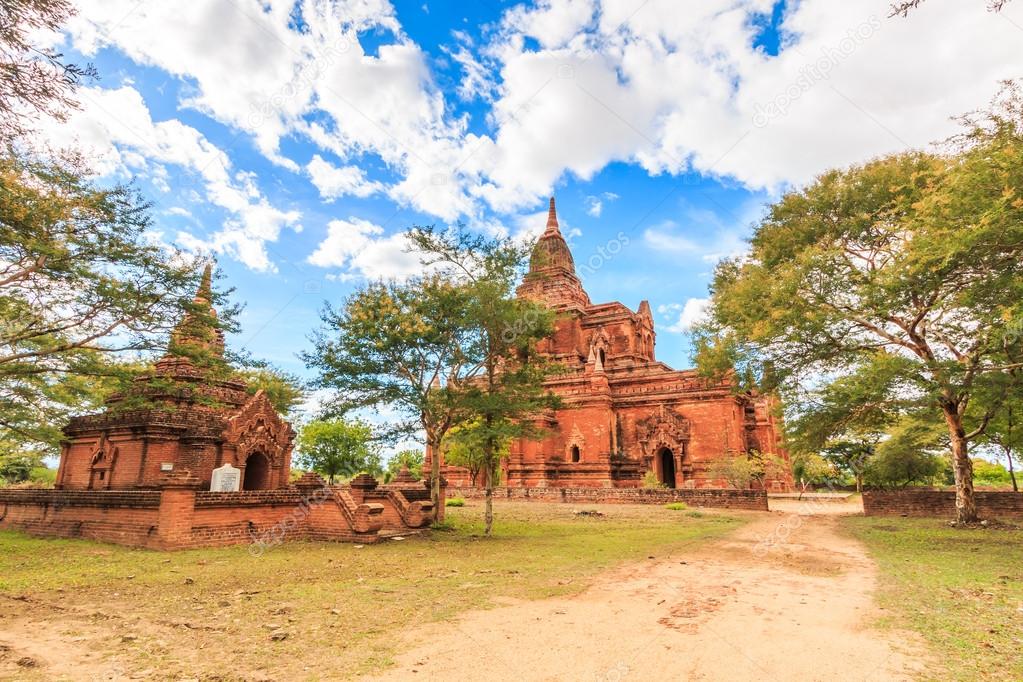 A view at Bagan old ancient temple
