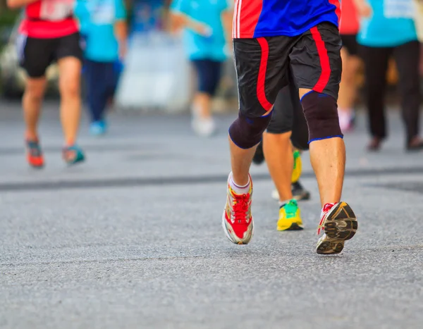 Läufer laufen Marathon — Stockfoto