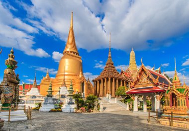 WAT phra kaeo emerald Buda Tapınağı