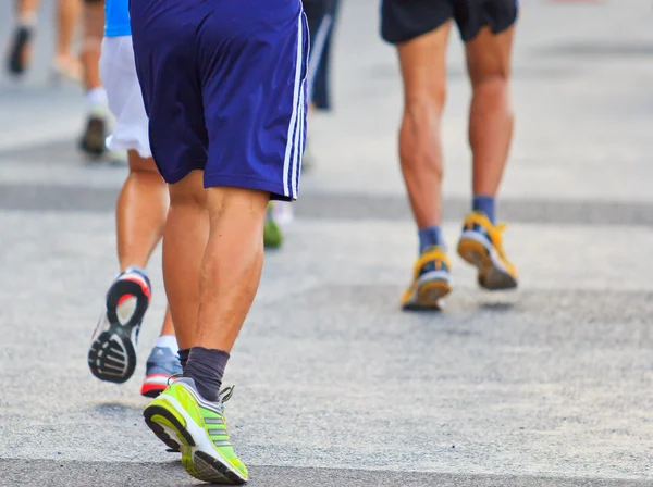 Biegacz kolejny maraton — Zdjęcie stockowe