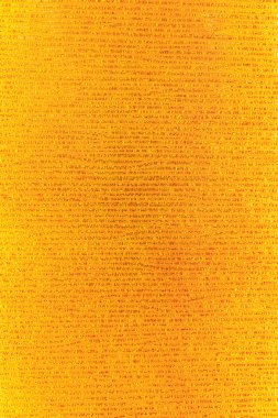 Orange ve lekeli cam dokulu