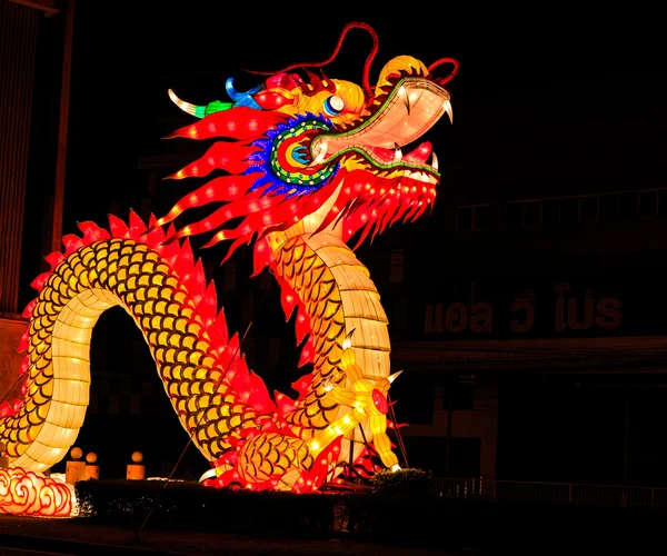 Dragon in the night — Stock Photo, Image